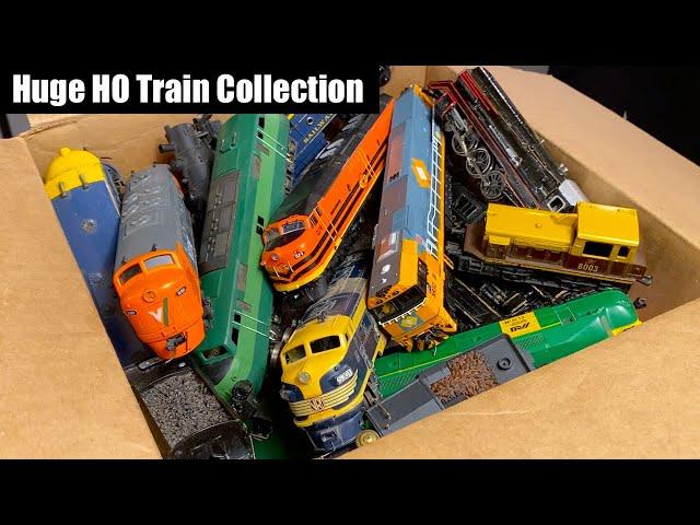 Huge Lot of a HO Train Collection from Australia Unboxing - Will Any Work?