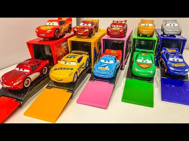 Disney Pixar Cars Lightning Mcqueen, Dinoco, Mater, Tex, Sarge, Finn, Frank, Guido, Mack, DJ, Wingo