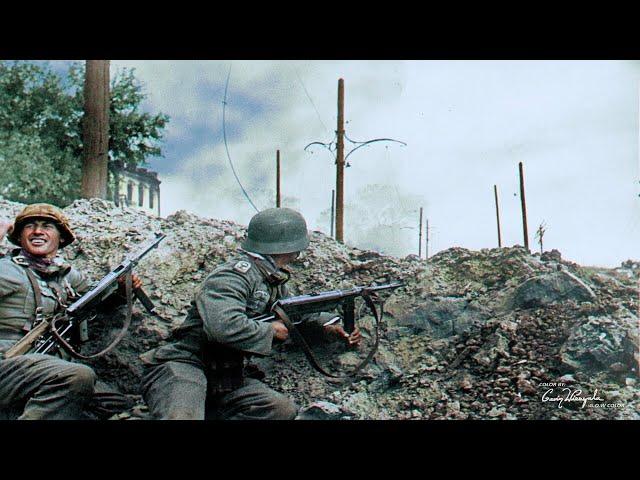 Intense Wehrmacht Urban Combat | WW2 Original Newsreel Footage