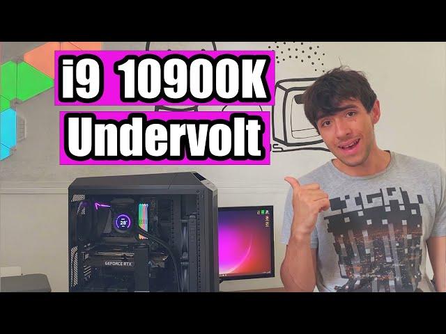 Undervolt your i9 10900K for more FPS! (Even on Locked Motherboards) - Tutorial