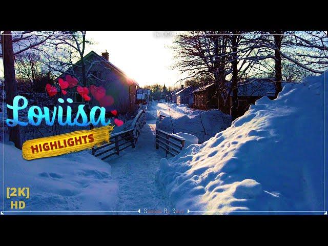 Loviisa (Lovisa) in Winter, Finland [ Highlights]