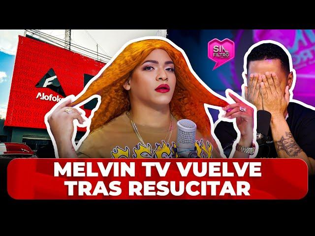 MELVIN TV VUELVE A ALOFOKE VIVO PARA CONTARLO TRAS RESUCITAR AL RECIBIR UN CHANCE