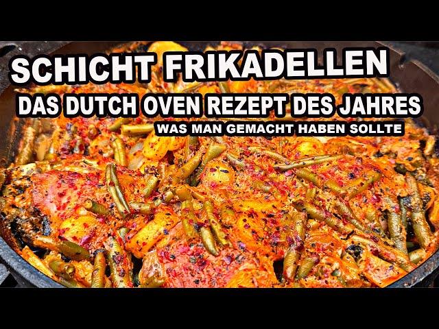 Schicht Frikadellen das Dutch Oven Rezept des Jahres | The BBQ BEAR