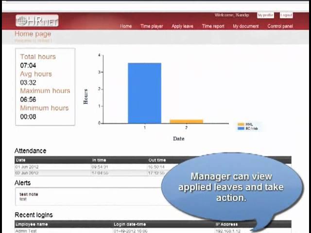 HRNET - How to apply leave