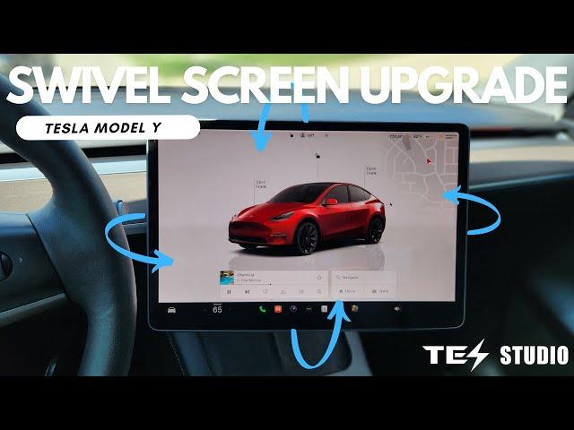 Tesla Swivel Screen Upgrade by Tesstudio - Full Installation & Review