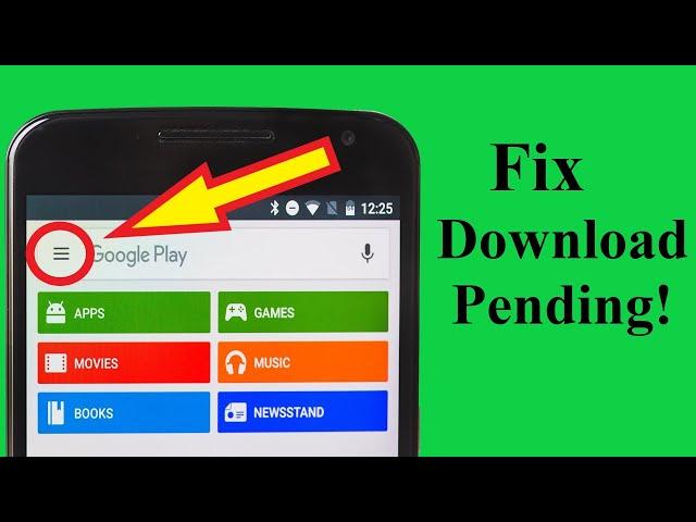 Play Store Pending Problem Solved | Fix Playstore Download Pending Problem!! - Howtosolveit