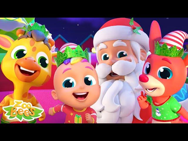 Five Little Elves, Xmas Rhymes and Cartoon Videos for Kids