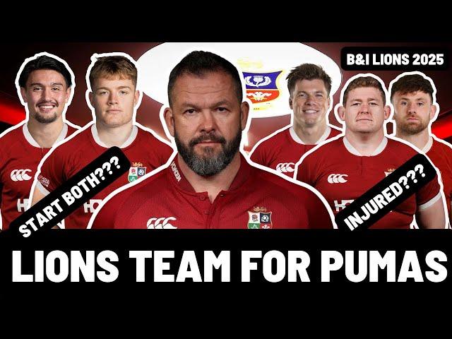 WHO PLAYS? | LIONS 23 FOR ARGENTINA |