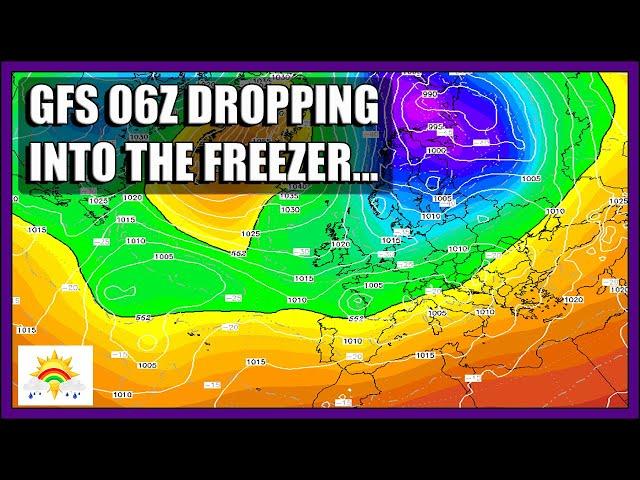 Ten Day Forecast: GFS 06z Dropping Back Into The Freezer...