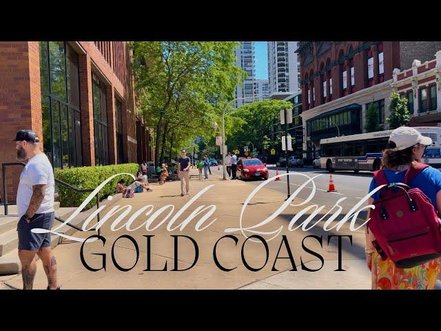 [4K] Chicago Walking Tour 2024 | Lincoln Park Neighborhood Walk | Gold Coast Chicago | Virtual Walk