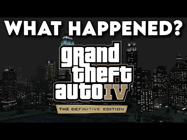 Why Wasn't GTA 4 Ever Remastered?