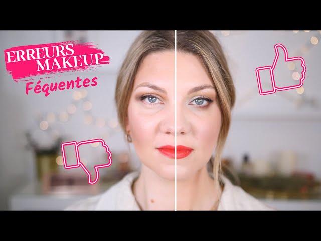 LES ERREURS MAQUILLAGE À ÉVITER ET COMMENT LES CORRIGER! | Les bases du makeup