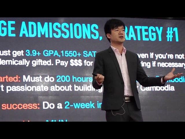 The Truth about College Admission | Alex Chang | TEDxSMICSchool