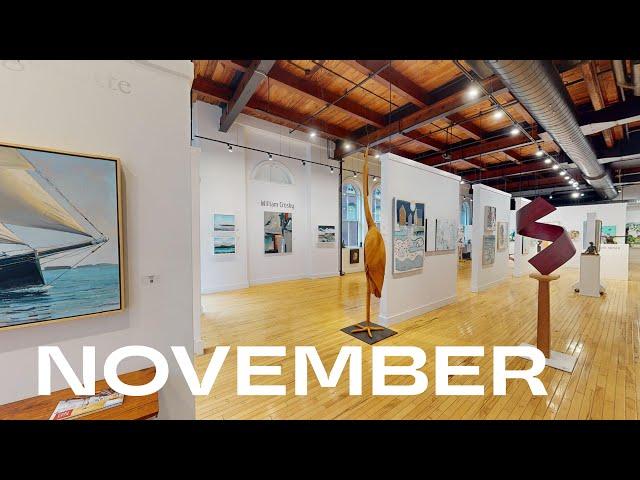 Start Your Day with Art! Walk Through Our November 2024 Exhibition