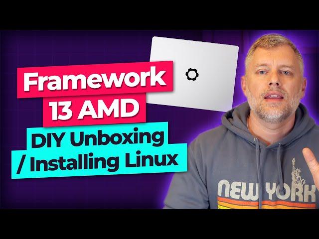 Framework 13 AMD Edition Unboxing & Linux Installation Review