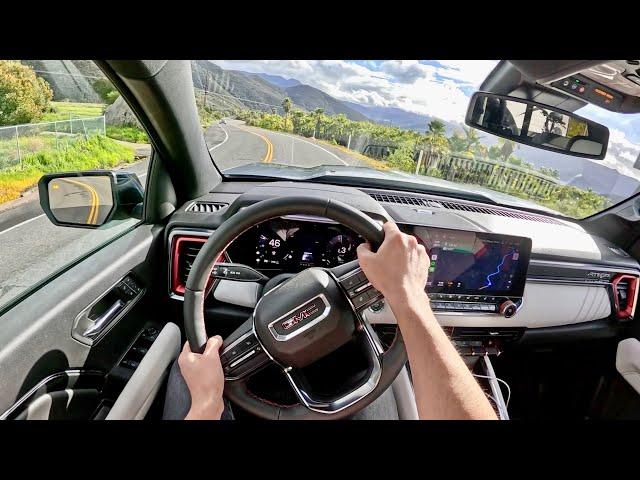 2024 GMC Canyon AT4X AEV Edition - POV Towing Impressions