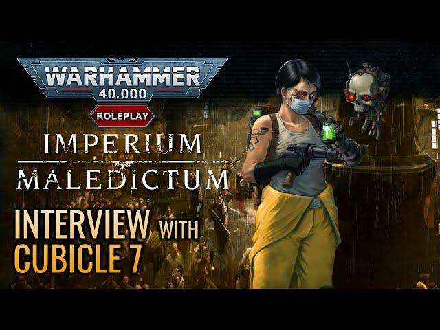 What's New For Warhammer 40,000 RPG Imperium Maledictum? Inquisiton Player's Guide & More!