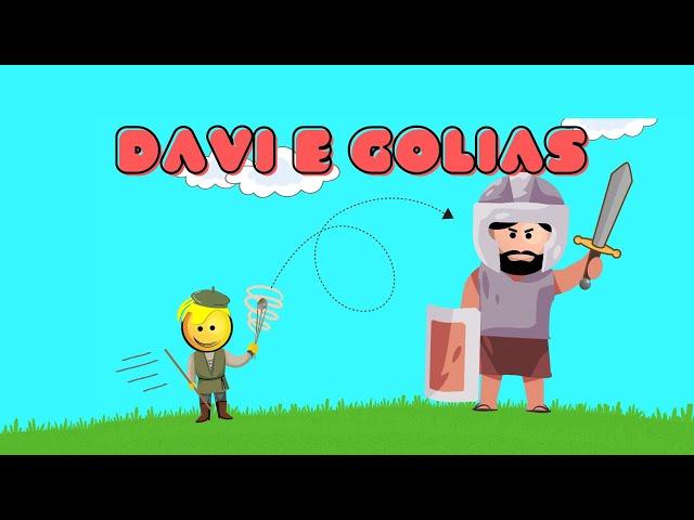 Davi e Golias - Eu sou pequeno, mas meu Deus é grandão (Música)- Família Alegria