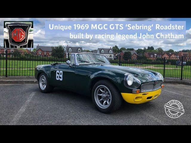 This MGC Sebring Roadster built by racing legend John Chatham is one of only 3 in existence