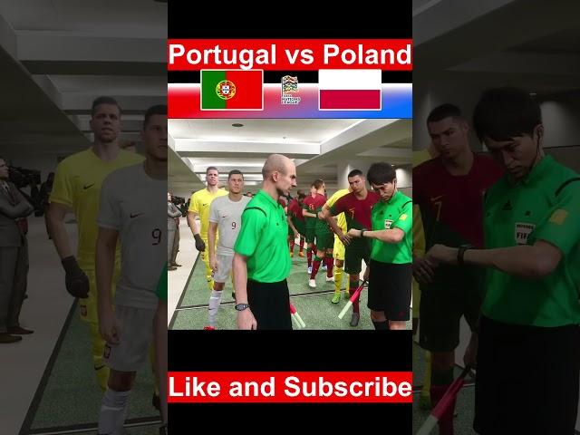 Portugal vs Poland | UEFA Nations League 24/25 | Full Match All Goals | eFootball PES 21