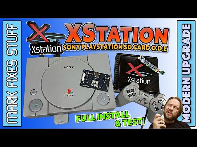 XStation - Installing the Playstation ODE SD Card Solution - Step by Step - SCPH5552