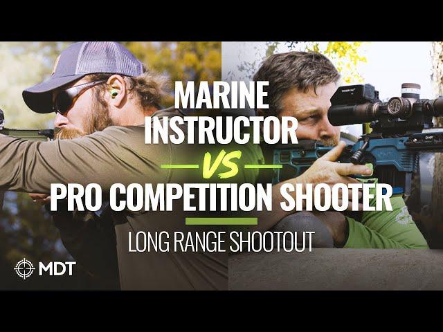 Marine Instructor VS Pro Competition Shooter | Long Range ShootOut