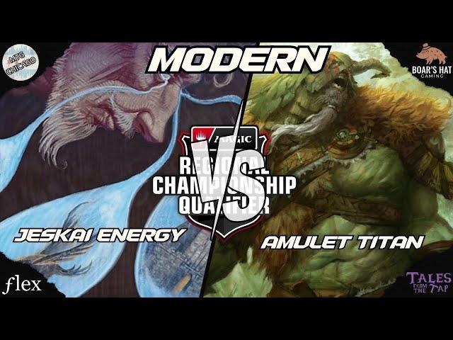 Jeskai Energy VS Amulet Titan [MTG Modern]