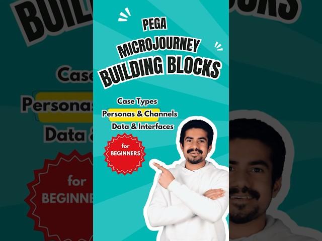 Master PEGA Microjourney Building Blocks | PEGA Tips for Beginners #pega #prpc #pegasystems