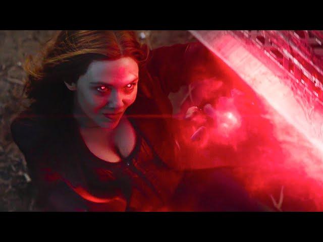 You took everything from me. The Final Battle Thanos's bound by Wanda Maximoff's energy. Avengers