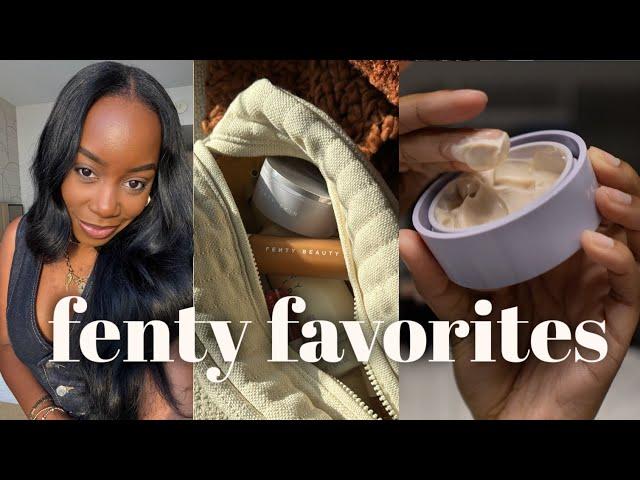 my favorite fenty beauty products that I use EVERY SINGLE DAY (literally) | Andrea Renee