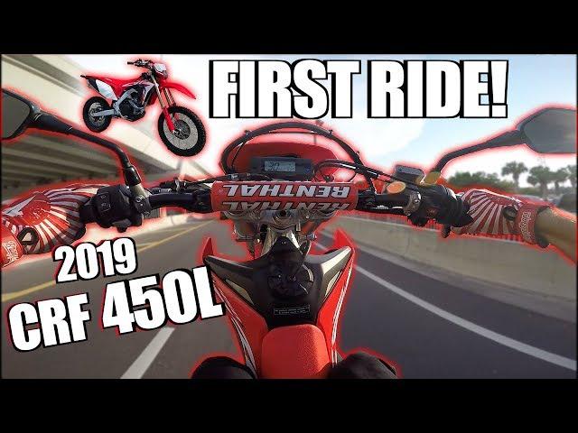 2019 Honda CRF450L Test Ride - Does It Have Power?