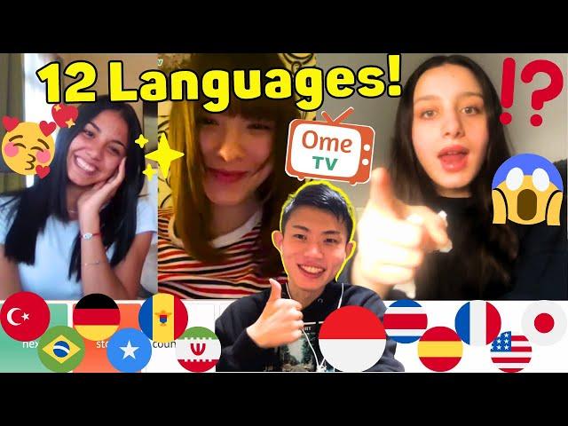 Japanese Polyglot Speaks EVERYONE's Language on Omegle! - Cutest Reactions!