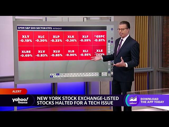 Stocks resume trading after New York Stock Exchange tech issue