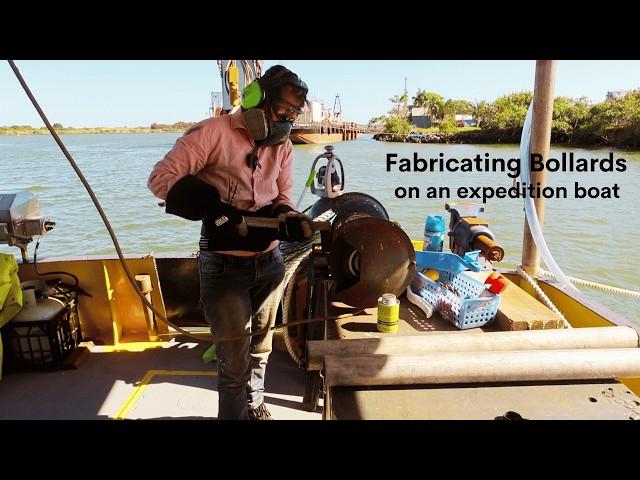 Fabricating Bollards on an expedition boat - Project Brupeg Ep.373