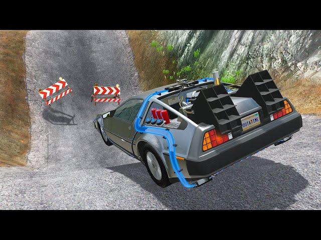 Cars vs Massive Potholes #3 - BeamNG DRIVE | SmashChan