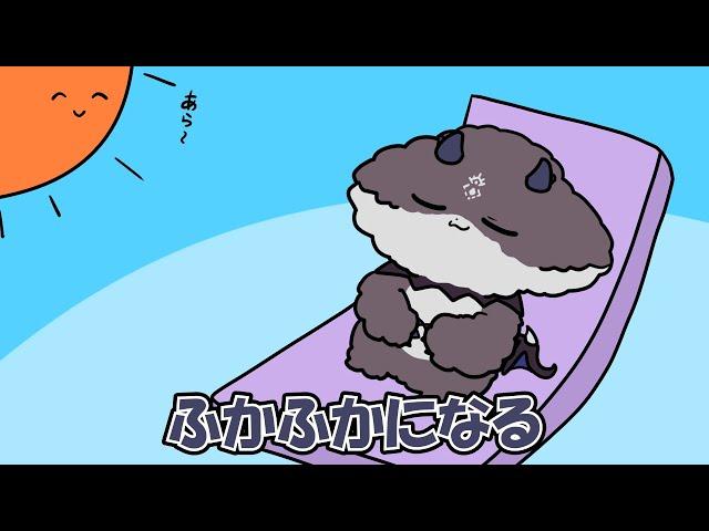 お風呂に入らなくてもふかふかになる方法を伝授するでび様【にじさんじ】【手書き切り抜き】