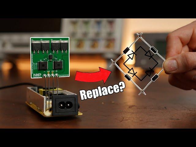 The End of the Full Bridge Rectifier? (Sorry ElectroBOOM) Active Rectifier is here!