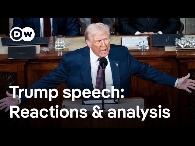 Trump's speech to Congress: What are the key takeaways? | DW News