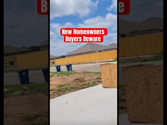 New Home Buyers BEWARE!  #shorts #money #credit #finance #homebuyers #homebuying #homes