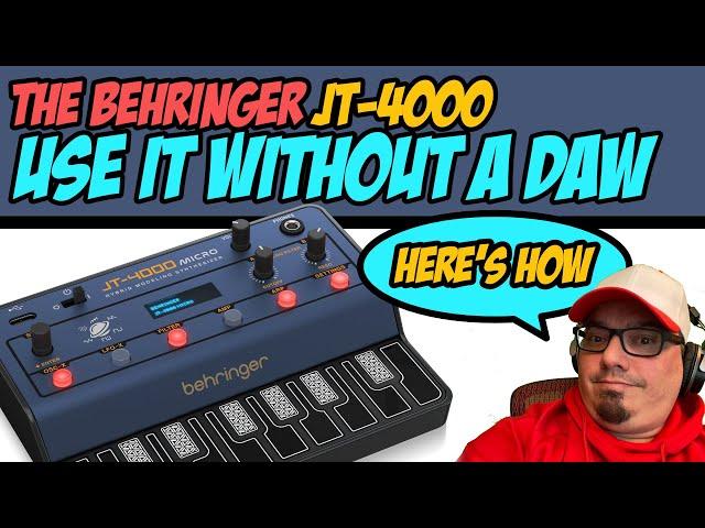 Behringer JT-4000 Dawless - How to Tutorial and Device Overview