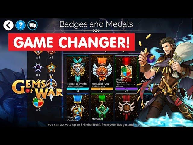 Gems of War ESSENTIAL Guild Wars MEDALS tip! Best guide and strategy?
