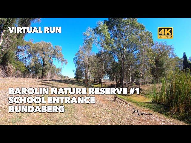 Virtual Run 40 min. Barolin Nature Reserve | 4K