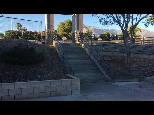 1st try 17 stair ollie