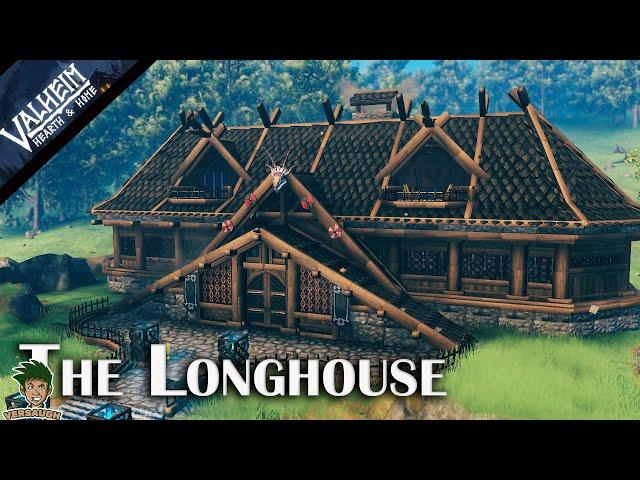 Valheim | Viking longhouse - season 2 ( hearth & home valheim build )