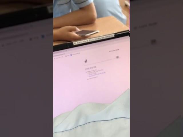 [제보영상] 흔한 남고 쉬는시간에 몰래 게임하기