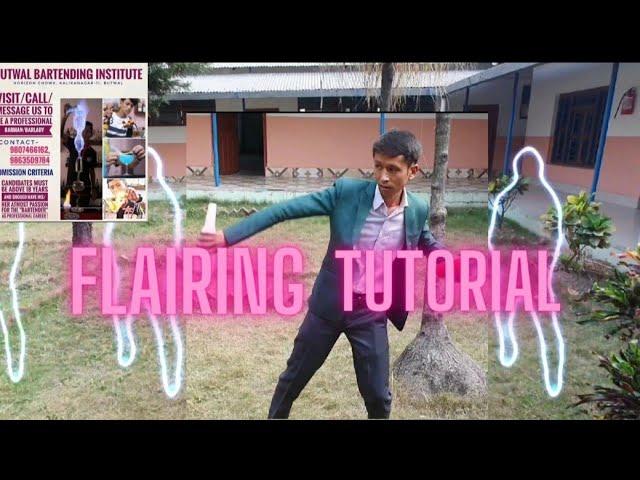 Flairing Tutorial By Tom Gurung | Butwal Bartending Institute | Butwal Vlog 