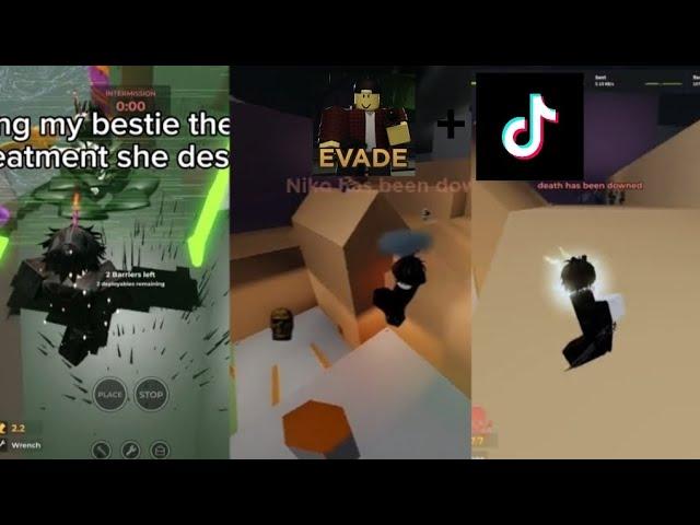 Evade TikTok Compilation #4 | Roblox Tik Tok Compilation