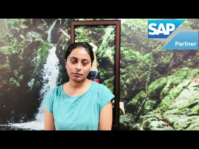 Student Success Story: Deepika SAP HCM and Success factor Certified and Placed Consultant