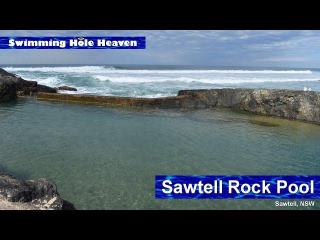 Swimming in Sawtell Rock Pool