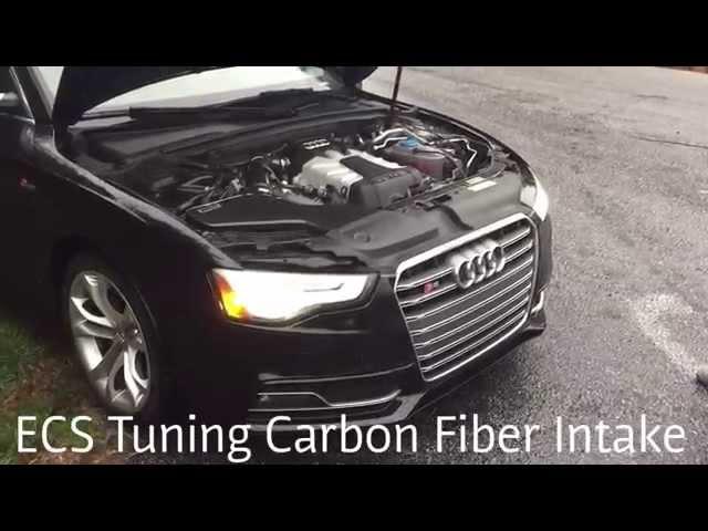 2013 Audi S5 3.0T with ECS Tuning Carbon Fiber Intake